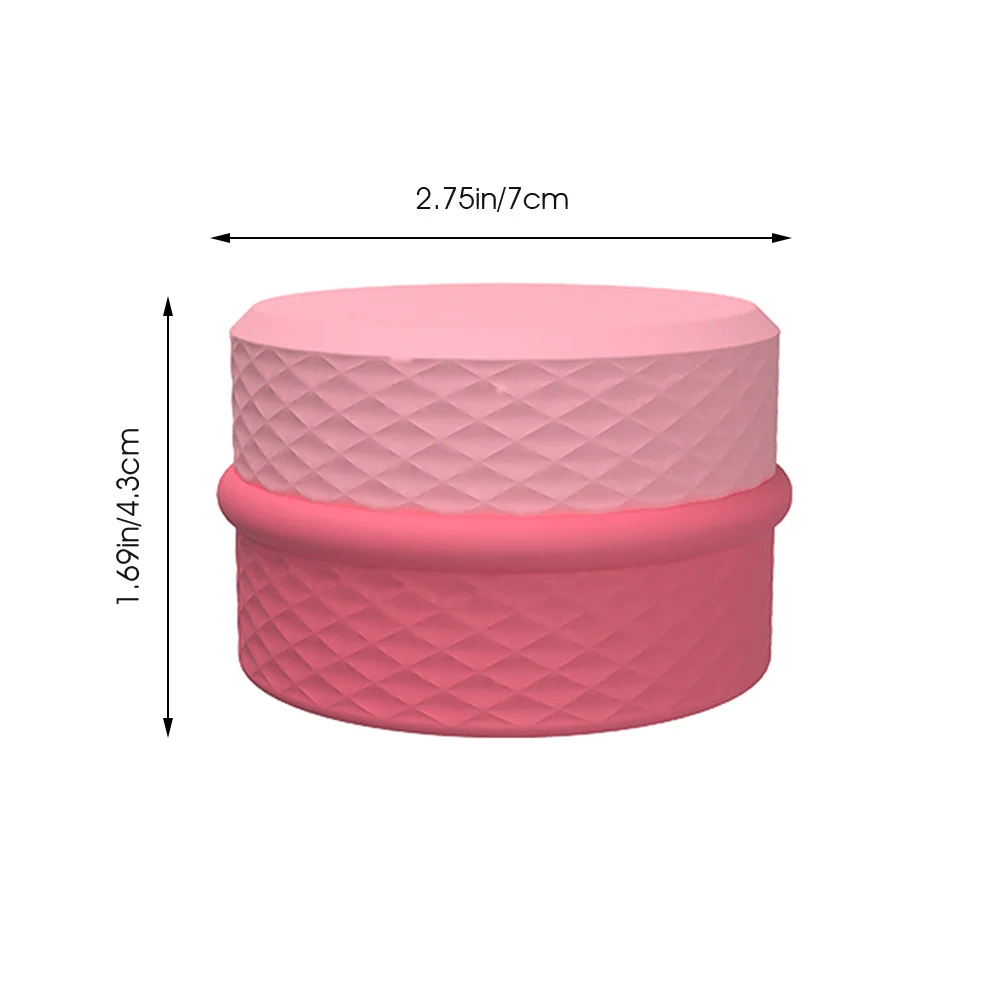 Silicone Travel Bottle Cream Storage Jar Refillable Leakproof Portable Container Lotion Balm Multi-Function Sample Box
