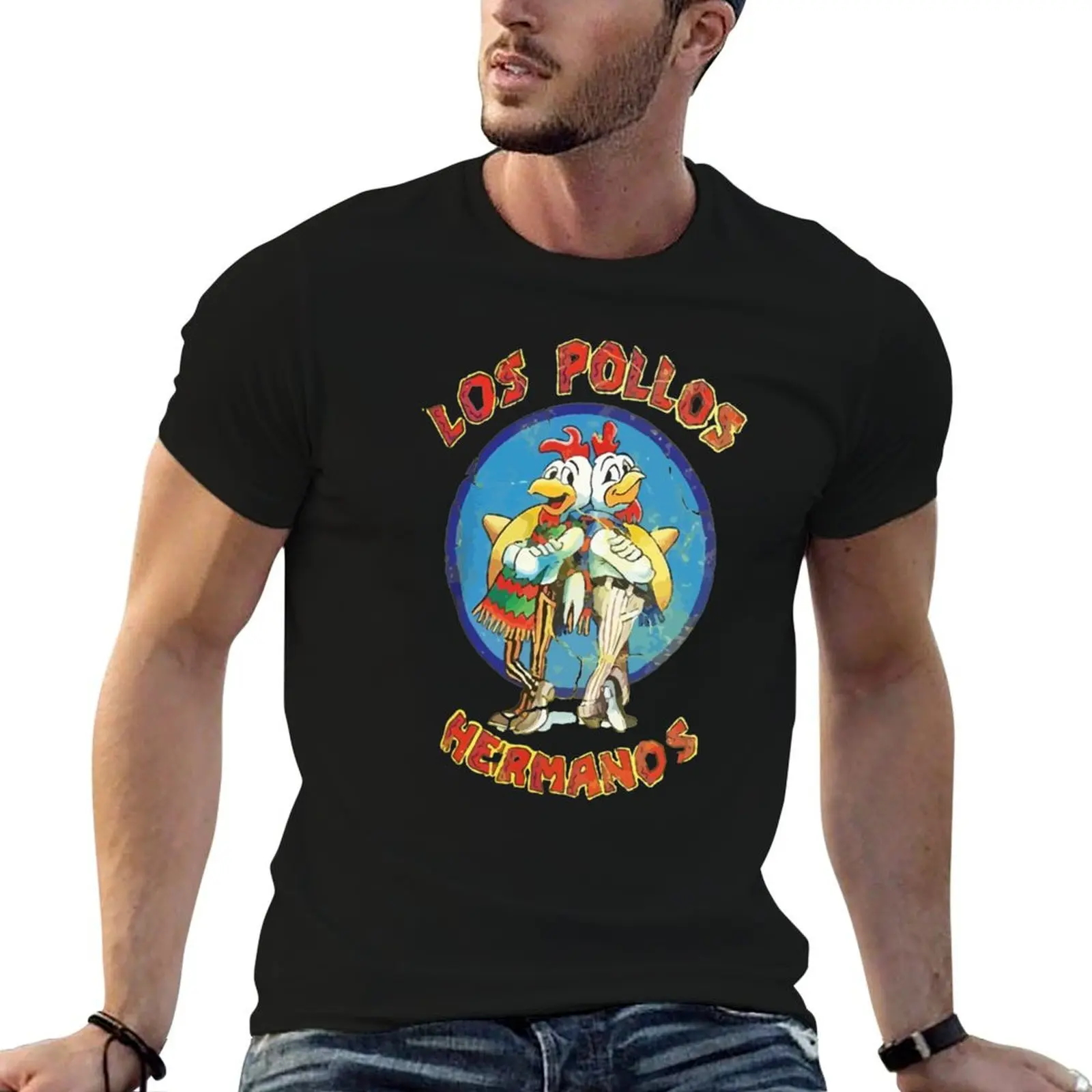 Los Pollos Hermanos T-Shirt Stain Resistant Casual Tee