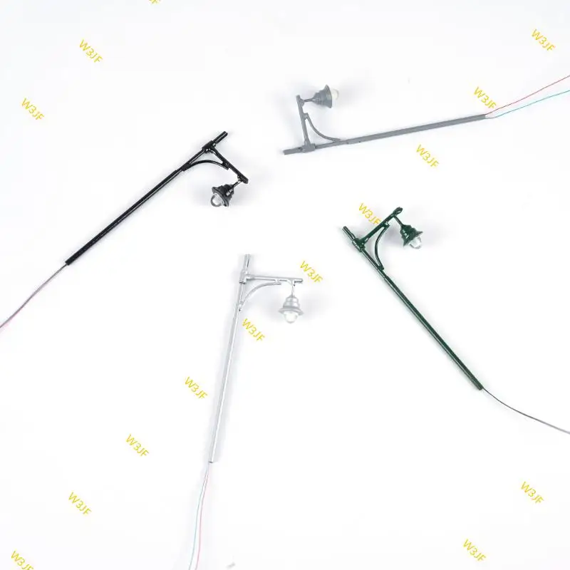 

W3JF Model Street Lights Lamp Railway Track Light Layout Street Post Lights