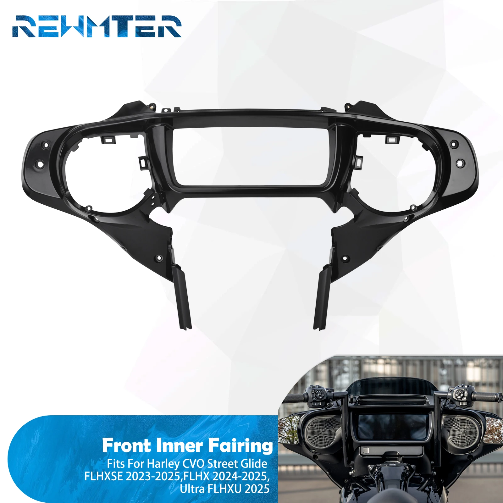 

Motorcycle Front Inner Fairing Speedometer Cover Bracket For Harley Touring CVO Street Glide FLHXSE 23-25 FLHX 24-25 FLHXU 2025