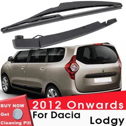 BEMOST Car Rear Windshield Wiper Arm Blades Brushes For Dacia Lodgy 2012 Onwards Hatchback Windscreen Auto Styling