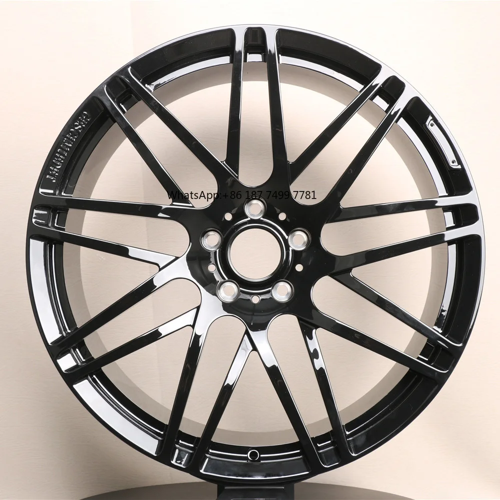 

Custom Forged Passenger Car Wheels Brush Black 6061-T6 Aluminum Alloy Car Rims for . G80 M3 M4.W124