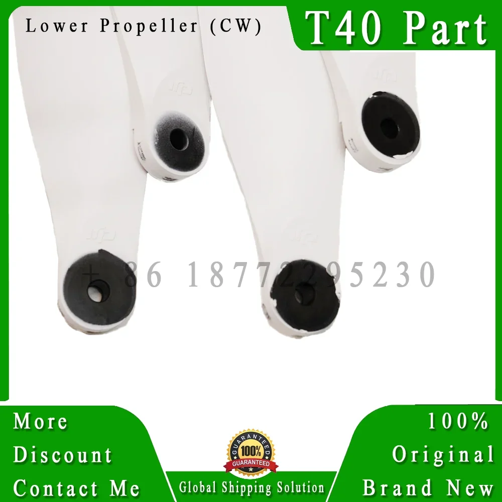 Original Agras T40 Lower Propeller CW White Brand New for Dji T40 Agricultural Drone Repair Replacement