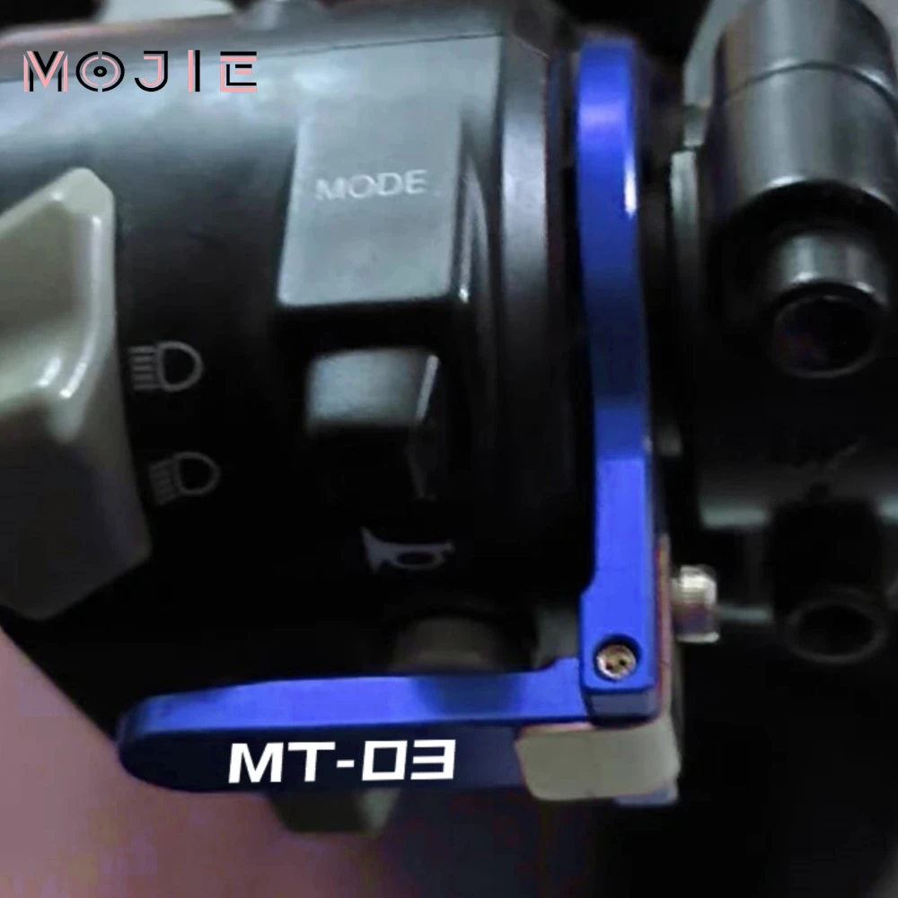 

For YAMAHA MT03 MT-03 MT 03 2015-2024 2023 2022 2021 2020 2019 Switch Button Cover Horn button Shell Extension Bracket Motorbike