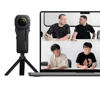 كاميرا Insta360 ONE RS مقاس 1 بوصة بزاوية 360 درجة، مزودة بخاصية تثبيت الصورة البانورامية. 10 best sales كاميرا إنستا 360 وان آر إس 1 بوصة - №9