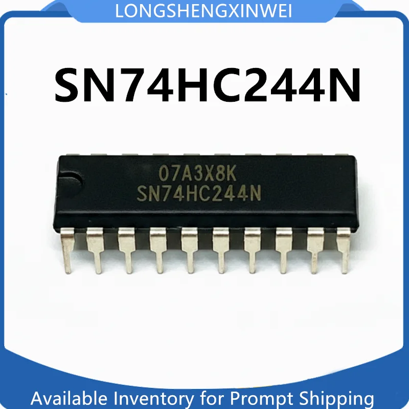 1 Uds nuevo Original SN74HC244N 74HC244N directo DIP20 búfer lógico en Stock