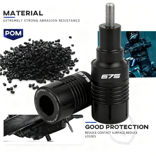 Imagen 2 del producto Deslizadores de marco Protector contra choques para CFMOTO 675SR 675NK 675SS SR675 675 SS NK accesorios de motocicleta almohadilla de motor protección contra caídas