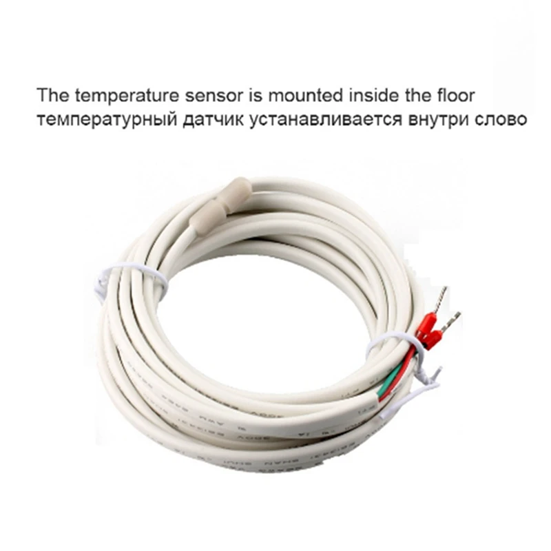 M5 Mechanical Room Thermostat Electric Floor Heating Thermostat  Infrared Heater With External NTC Sensor Probe 16A 220V