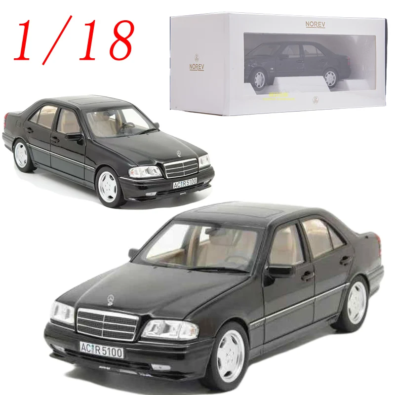 

Литой под давлением масштаб 1/18 NOREV BENZ, модель автомобиля из сплава Benz W202 AMG C36 Play Vehicles Toyota Camry, модель автомобиля, оригинальная коробка