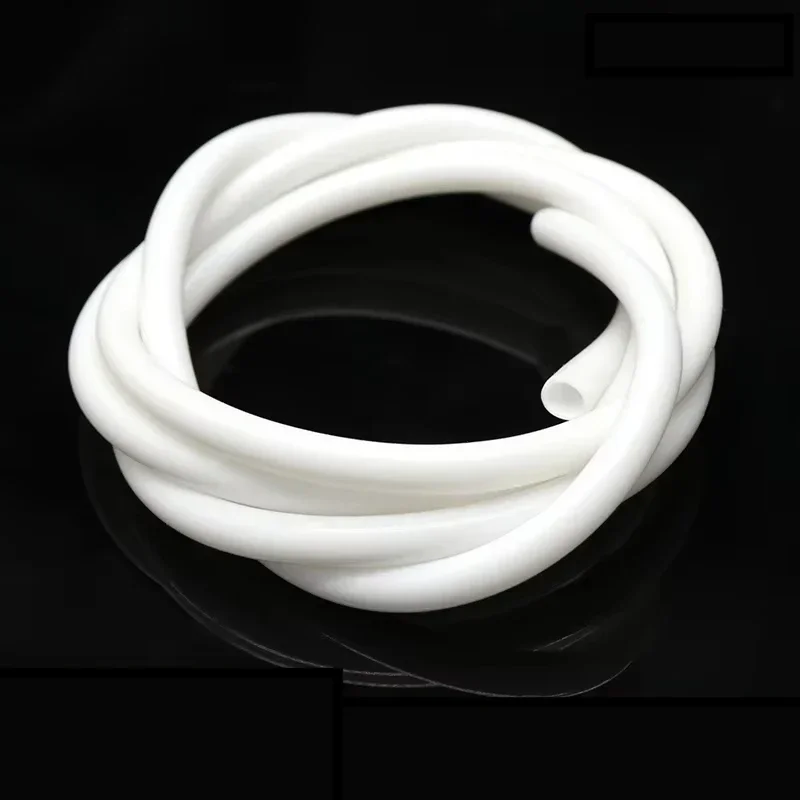 White Silicone Tube Food Grade Rubber Hose ID 0.5~32mm x OD 1~38mm Flexible Aquarium Irrigation Pipes Garden Water Hoses