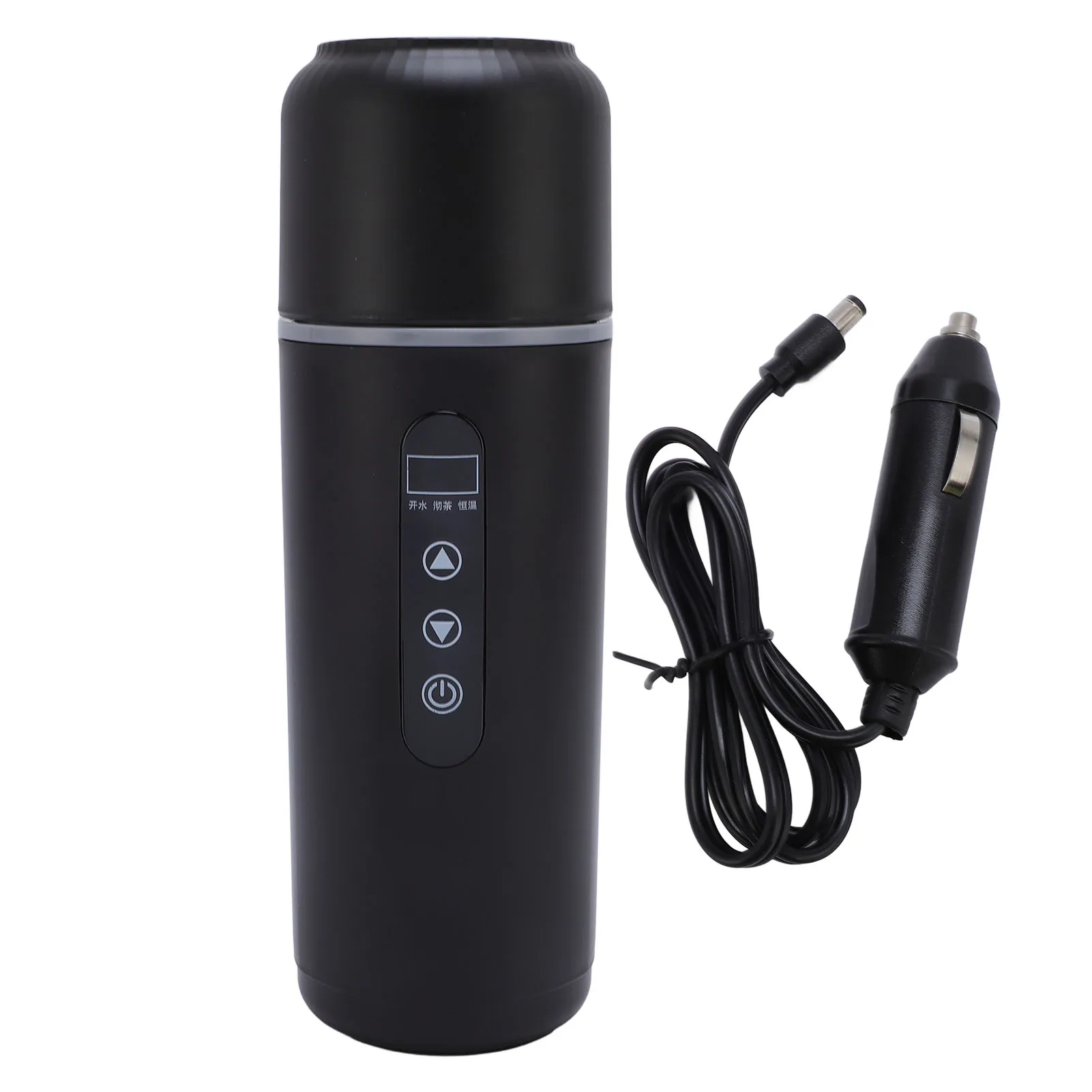 Portable Car Heating Cup 500ml Portable Electric Kettle Heater Cup 12V 24V  Keep Warm 316 Stainless Steel for Driving