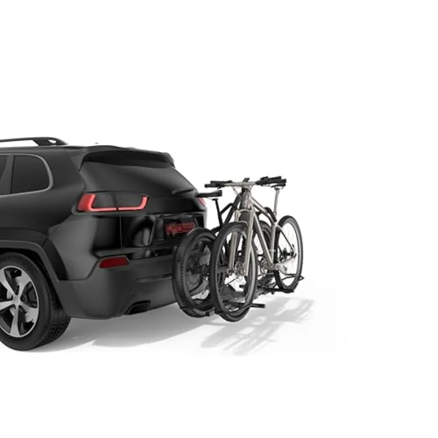 رف دراجة عالي التحمل للسيارة وسيارات الدفع الرباعي مع توافق وصلة 2 بوصة مثالي للشاحنات وRVs يدعم ما يصل إلى 160 رطل مصمم لـ ebi #1