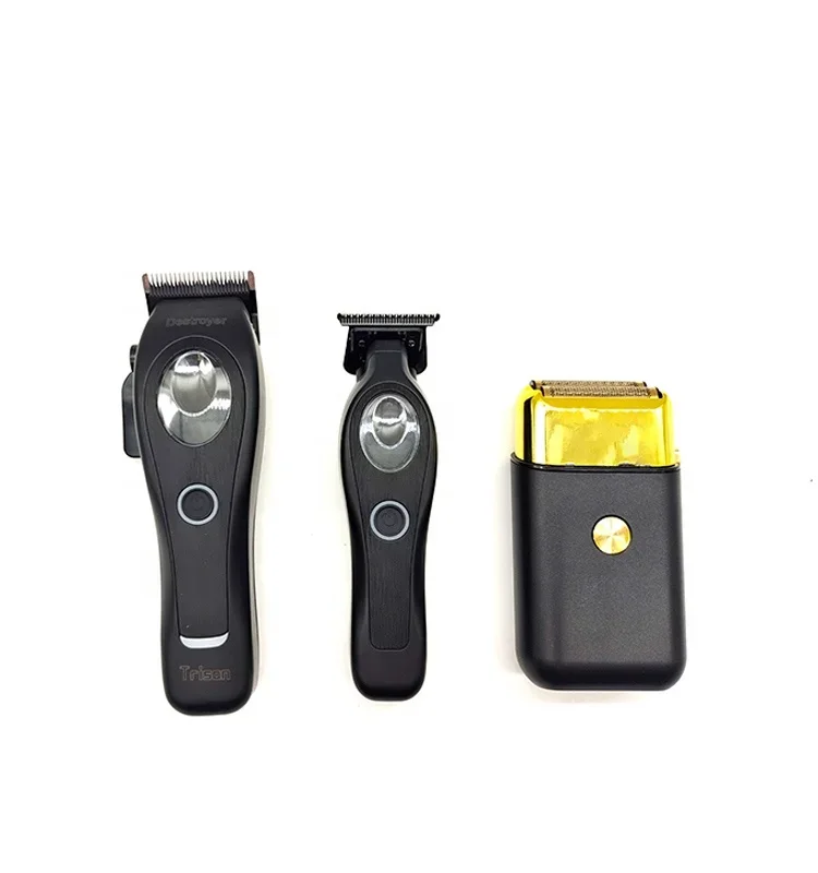 

Многофункциональный триммер-шейвер 3-в-1 для мужчин, USB, быстрая зарядка, беспроводной, для удаления волос и стрижки, парикмахерские принадлежности