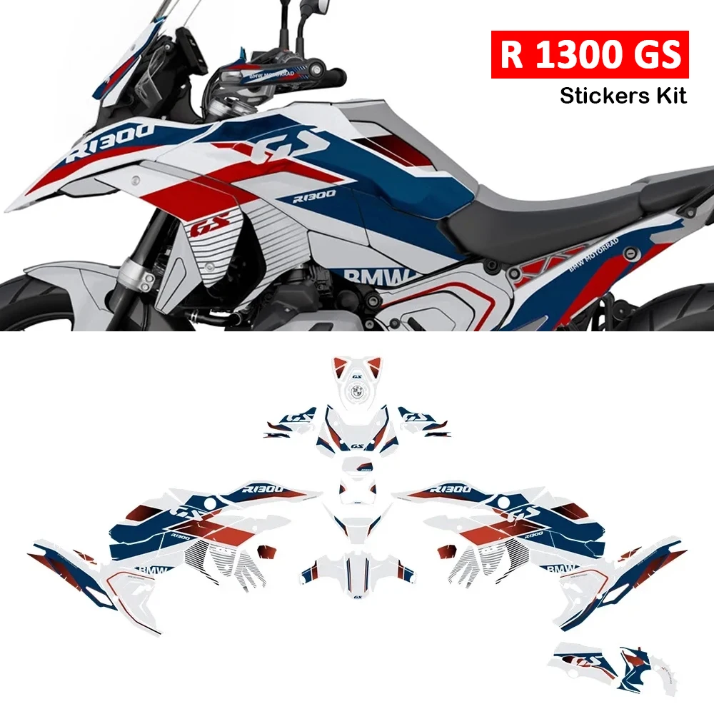 

New Motorcycle Accessories Sticker Kit Fairing Anti-Scratch Stickers Decal Paint Protection For BMW R1300GS R 1300GS R 1300 GS