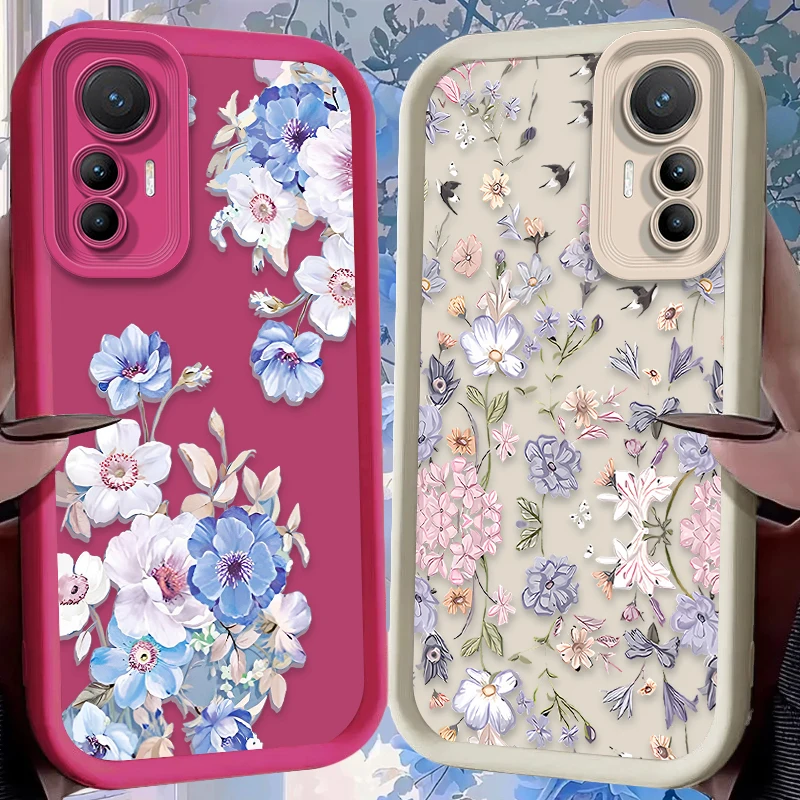 Blue White Flowers … - image