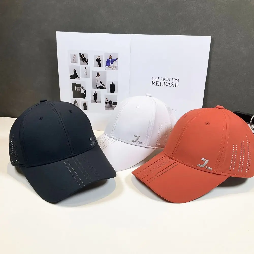 قبعات بيسبول شبكية من البوليستر قابلة للتعديل، قبعة لسان بطة رياضية مريحة للحماية من الشمس، قبعات بيسبول سريعة الجفاف #2