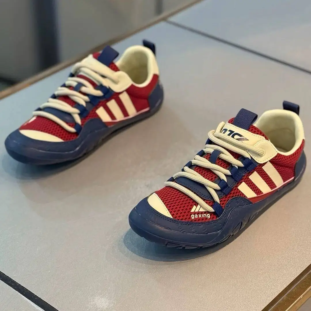 

Flat Sole Fashionable and Comfortable Man Sneakers 2026 Autumn New Mens Walking Shoes Outdoor Anti Slip Mesh Footwear for Male 7