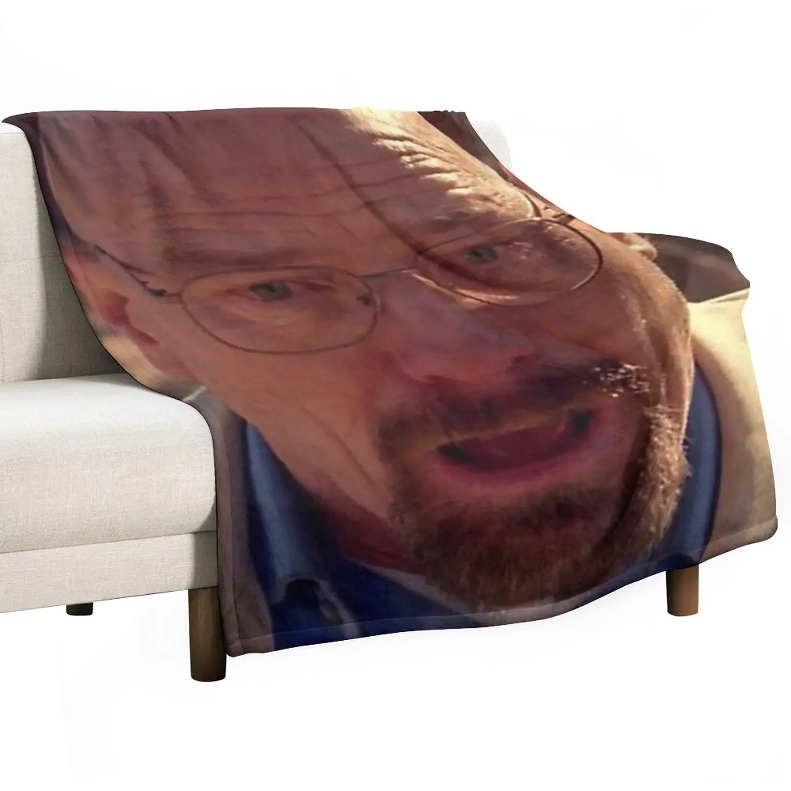 Walter White Meme Throw Blanket Blanket Luxury Picnic Blanket Summer Bedding Blankets Custom