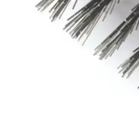 

Набор для чистки дымоходов из нержавеющей стали (5/3 шт.) с проволочными щетками и оцинкованной рукояткой M12 для удаления ржавчины и очистки труб