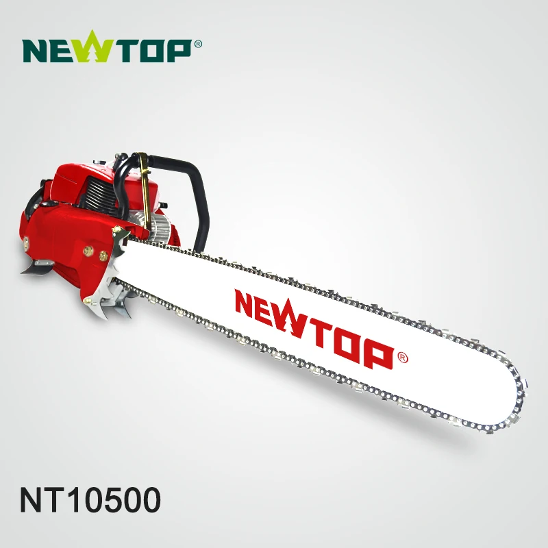 Professional big power 105cc MS070 petrol chainsaw with 36 inch solid tip bar