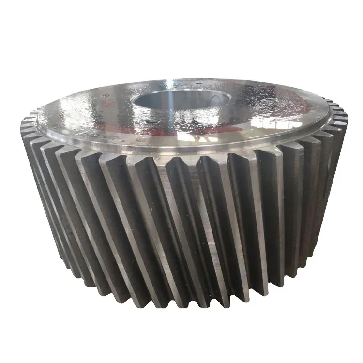 17CrNiMo6 Case hardened HRC 58-62 Heat Treated Gears for  Flying Shear with tooth grinding