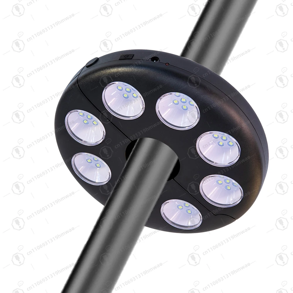 

Светильник для садового зонта, водонепроницаемый, уличный, с перезаряжаемой батареей, регулируемый, с пультом дистанционного управления