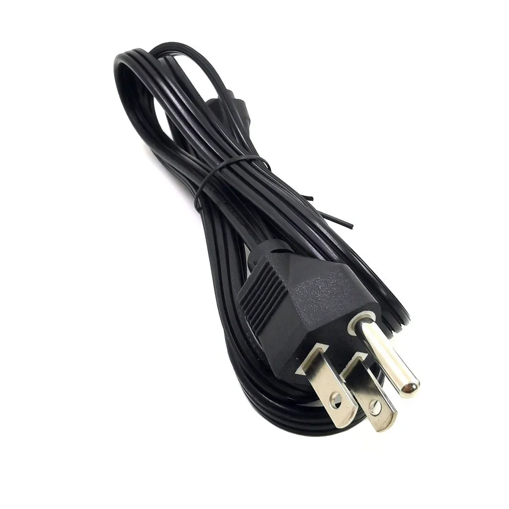 18AWG US 3 Prong Plug to IEC 320 C5 Power Adapter Lead Cable 1.2m American Standard AC Power Cord For Notebook