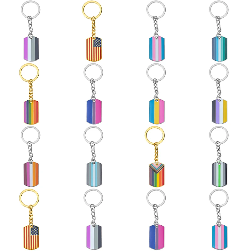 Asexual Rainbow Bisexual pride Transgender pride Demisexual Pride Key Ring Lapel Pin Brooches Pins Flag badge Brooch Badges