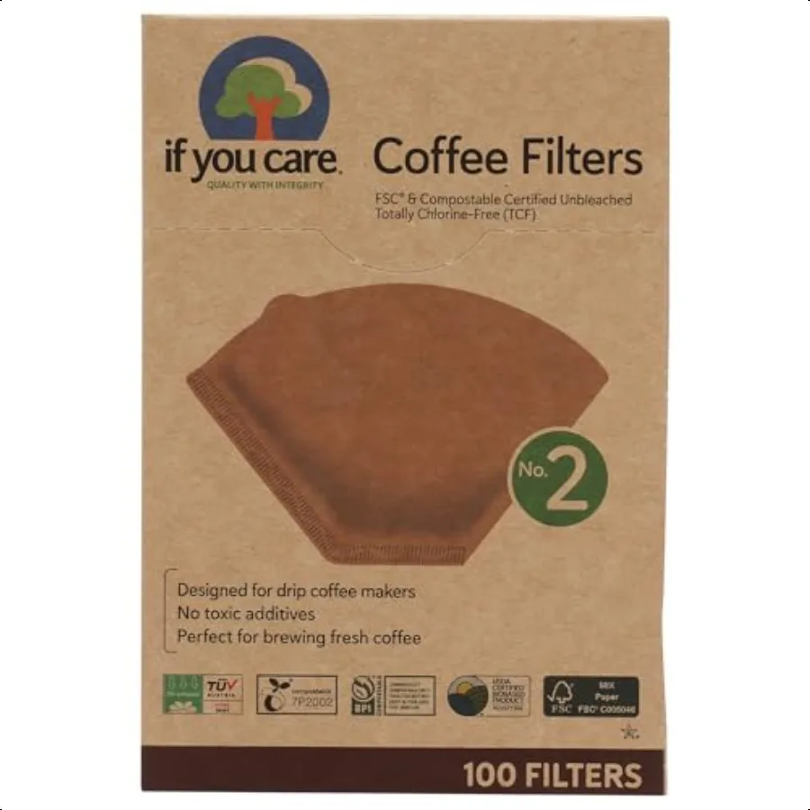 

IF YOU CARE. 2 Coffee Filters 100 CT