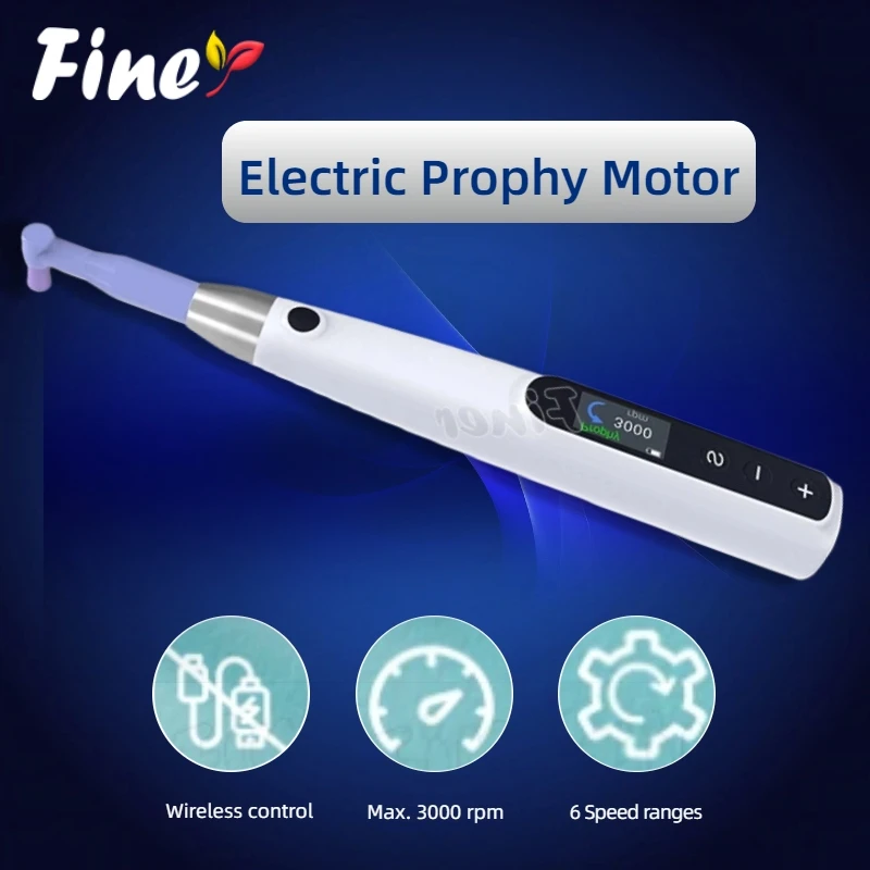 

Finer Dental Electric Smart Prophy Motor Handpiece Speed Adjustable Polishing Motor for Prophylaxis Dentistry