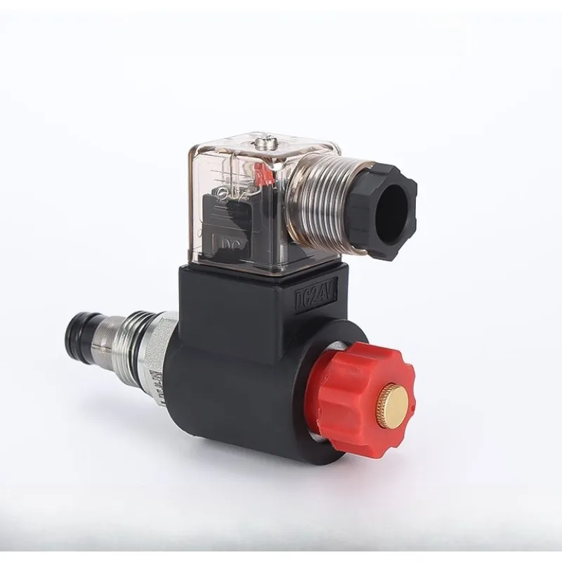 Hydraulic Solenoid Valve, Threaded Cartridge HSV2-08-2NCP Two Position Two Normally Closed