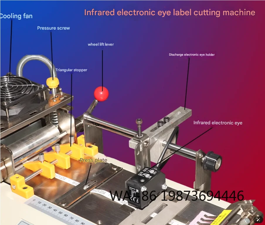 Fully Automatic Infrared Electronic Eye Tracking, Computer Tape Cutting Machine