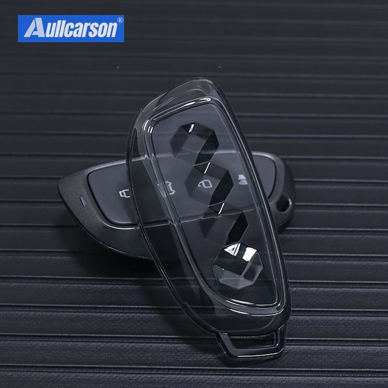 جديد هافال H9 H3 H7 H4 2024 2025 حافظة مفاتيح السيارة غطاء حقيبة بولي TPU شفافة مفتاح قذيفة الملحقات حامل قذيفة المفاتيح 1 قطعة #3