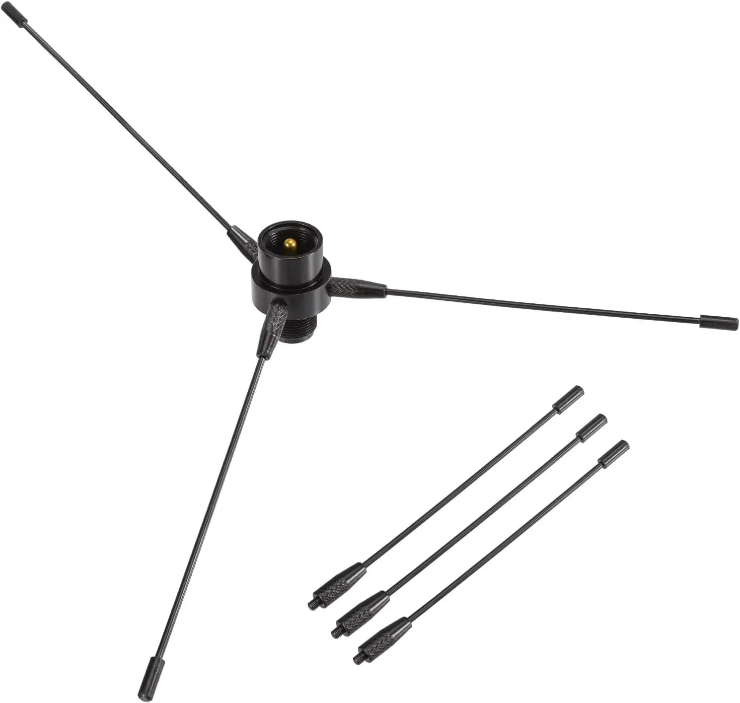 2m/70 centimetri PL259 a SO239 Base Mobile Antenna Piano di Terra Kit Auto Radio Ricetrasmettitore