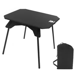 Plastic Folding Table Ultra-light Picnic Stand Portable Fishing Outdoor BBQ Field Supplies Table Multi-functional Detachable