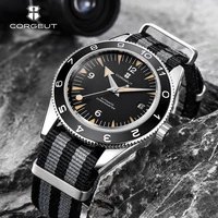 41MM Cristal de zafiro 100m Resistente al agua Japón Reloj luminoso automático para hombre Correa de nailon