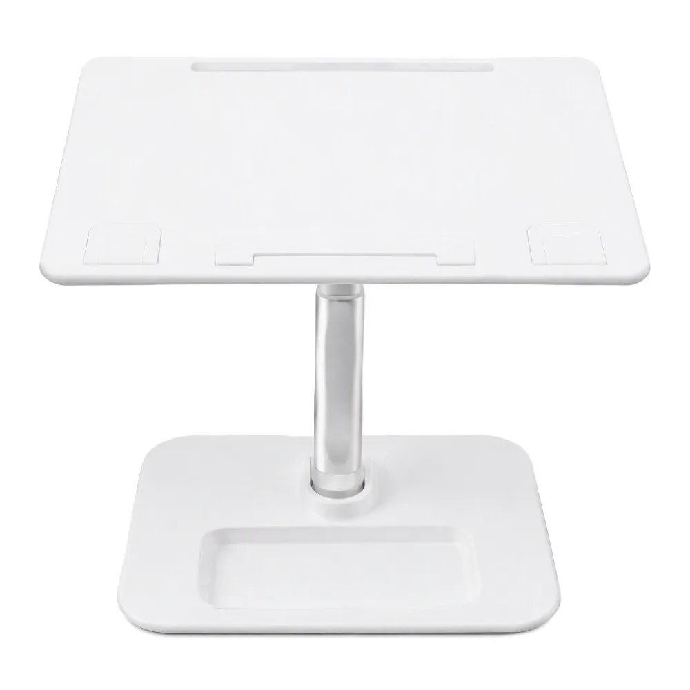 Modern Aluminum Alloy Tablet Floor Stand Tablet Slots Portable Car Desk For Laptop Adjustable Height Sofa Table Office