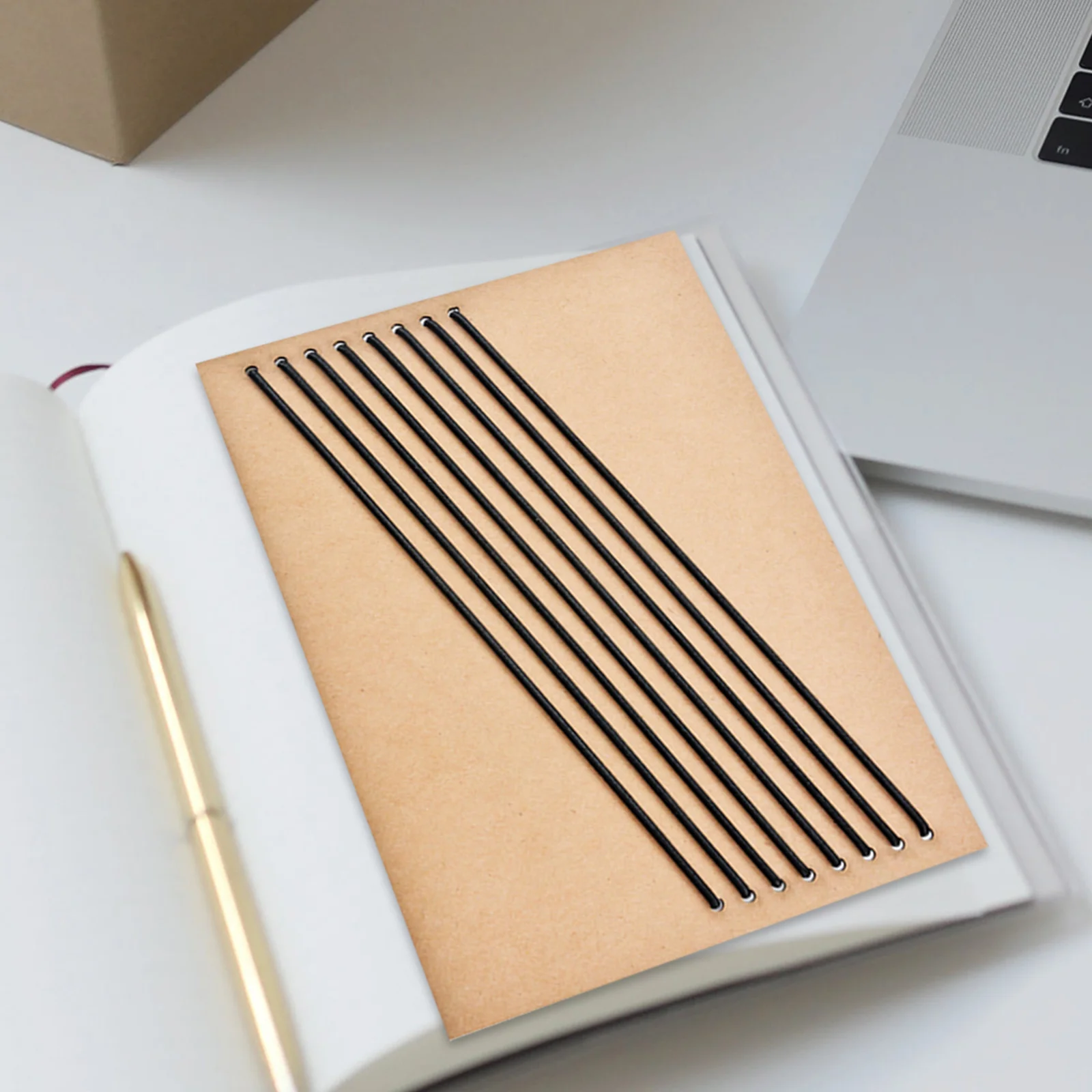 

10Pcs Book Elastic Strap Smooth Non-Rust Fixing Band for Daily Planner Journal Notebook Wrap Travelers Accessories Long-Lasting