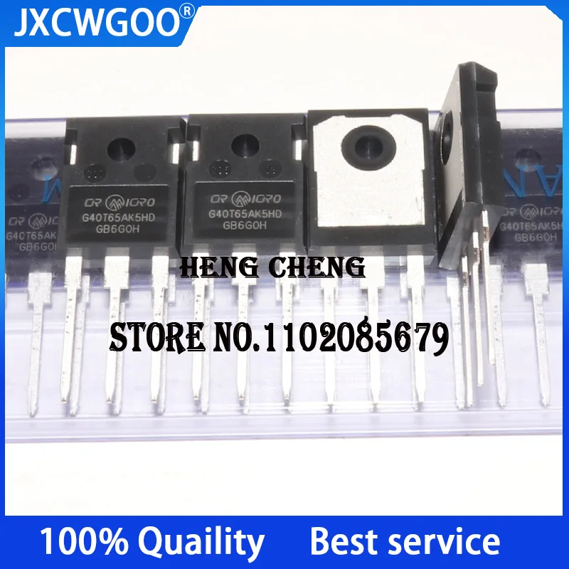 10PCS 100% New Original CRG40T65AK5HD G40T65AK5HD TO-247 IGBT tube/module