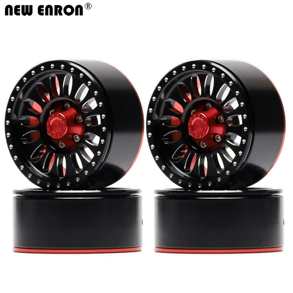 

NEW ENRON Metal 15 Spoke 1.9in Wheels Hub Rims For 1:10 RC Crawler Axial SCX10 SCX10 II 90046 Tamiya MST jimny TF2 Traxxas TRX-4