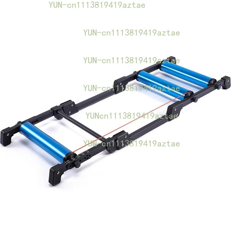 Indoor Bicycle Roller Trainer Silent Adjustable Three-Fold Design Suitable for Mountain Bikes And Road Bikes Home Training Platf