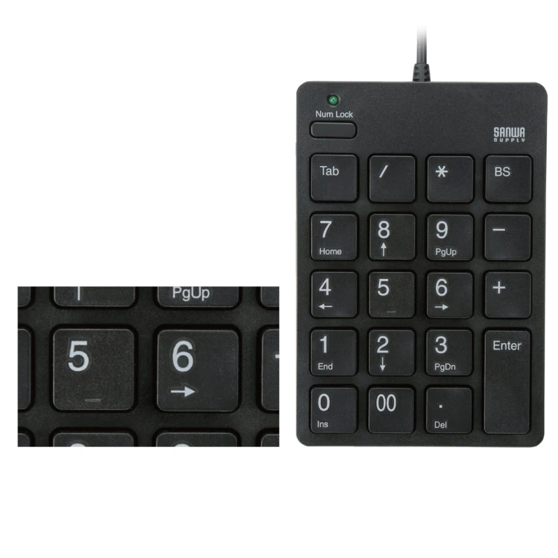 USB Computer Digital Keypad Financial Keyboard Mini Switch Free