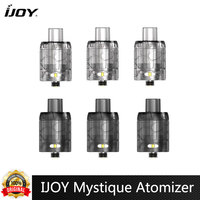 Original IJOY Disposable Vape Atomizer Mystique Tank 510 Thread 3ml 0.15ohm Mesh Coil For Vape Mod Electronic Cigarette Atomizer