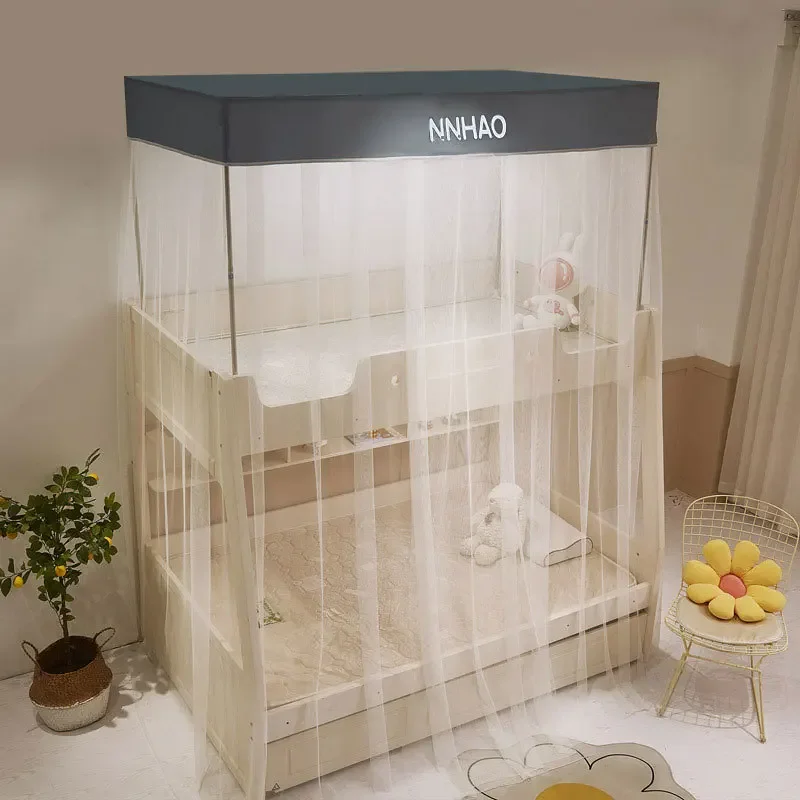 

Safe and Comfortable Children's Room Essential | Double Layer Bed Mosquito Net Mother and