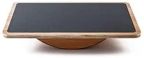 Desk Accessory, Balancing Board for Under Desk, Anti Slip Roller, Core Strength, Stability, Office Wobble Boards