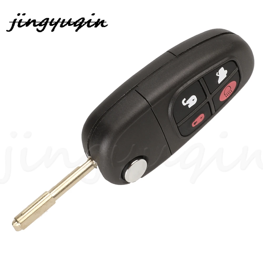 jingyuqin 4 Buttons Smart Remote Car Key Fob 315/433mhz 4d60 Chip For Jaguar X-Type S-Type 1999-2009 XJ XJR 2002-2008 NHVWB1U241