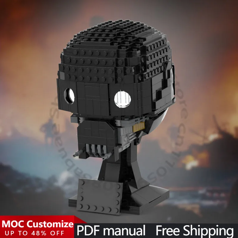 

635 PCS Popular Game Character Series K2SO MOC Customize Modular Building Block Brick Technology Popular DIY Festival Toy Gift