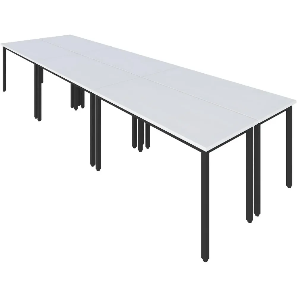 Mesa do Computador de Escritório para Sala de Reunião, Mesas de Conferência, Estudo, Escrita, Mesa Impressora, Economize Espaço, 14 Pessoas, 12 pés