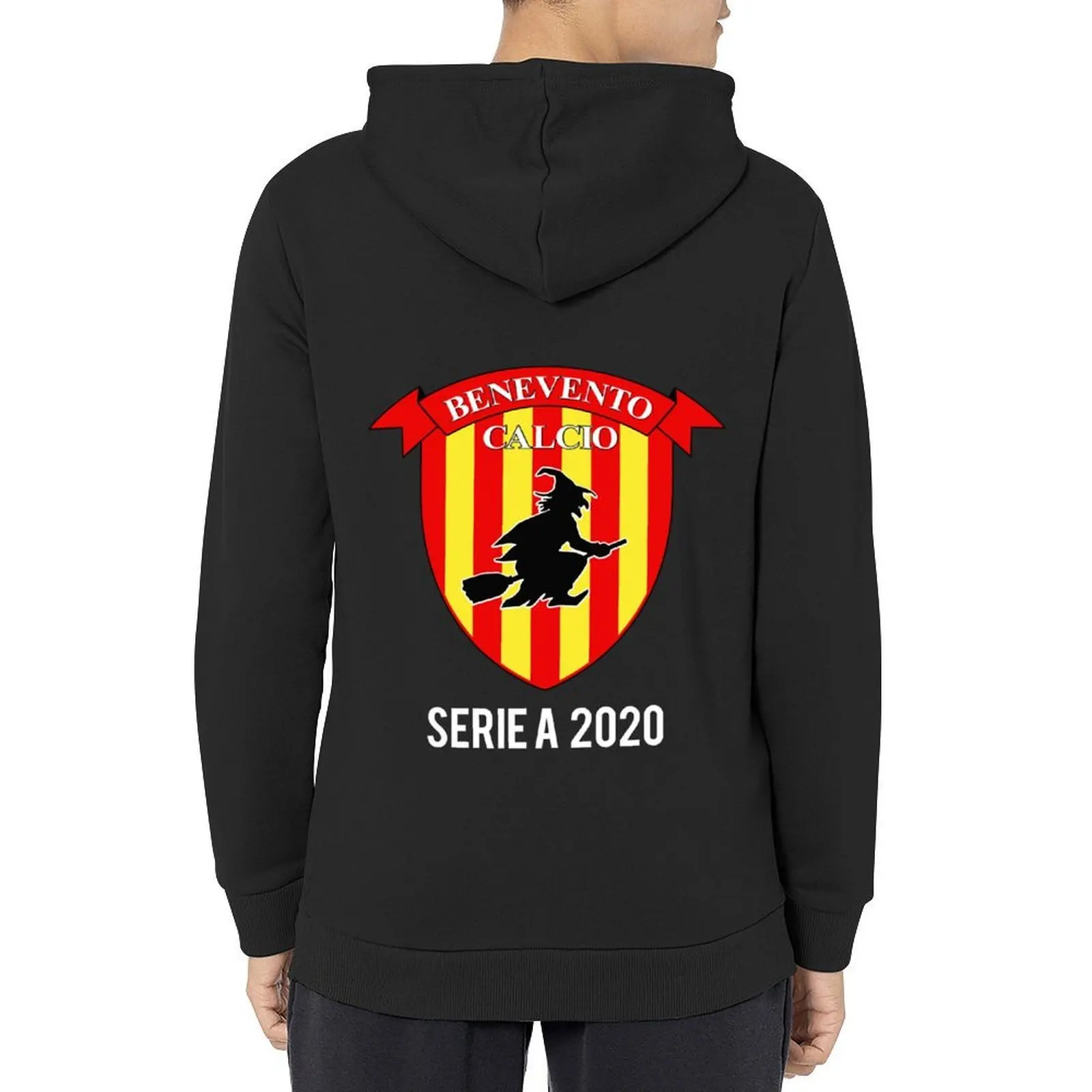 

Logo della squadra di calcio di Benevento Serie A con strega Hoodie men's autumn clothes men's sweat-shirt blouse tracksuit