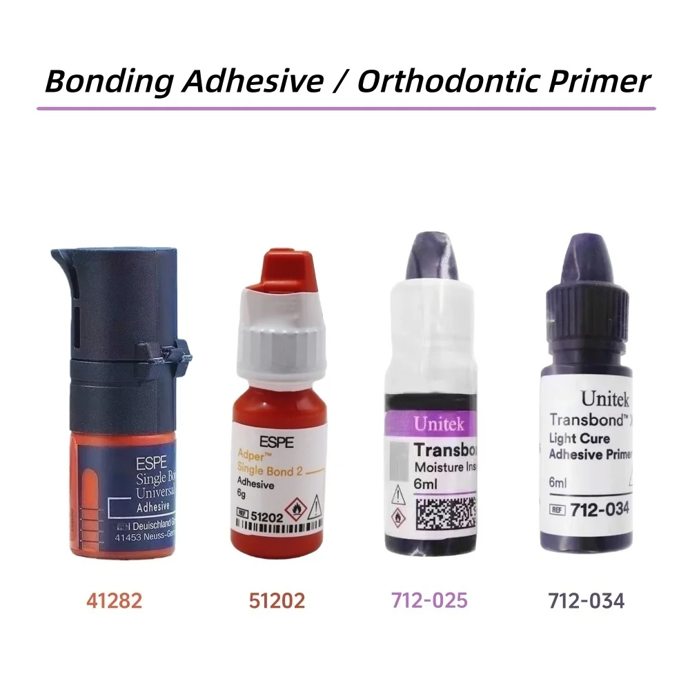 Dental Bonding Adhesive Primer Light Cure All Types Unitck Transbond Orthodontic Adhesive Paste Tooth Veneer Cement Materials
